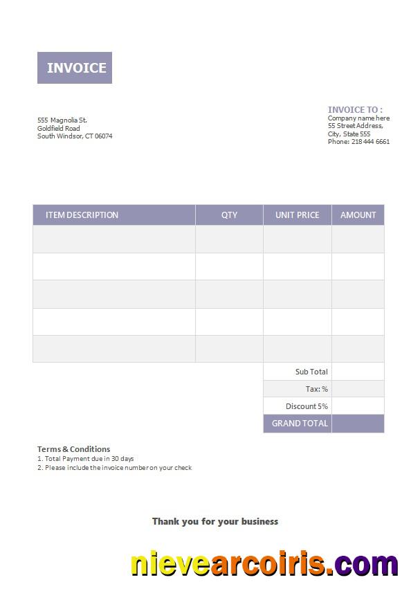 Basic Invoice